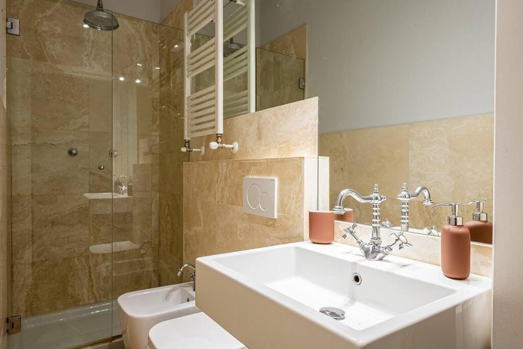 Ferienwohnung Elegante Casa Ai Piedi Di Piazzale Michelangelo Florenz Exterior foto